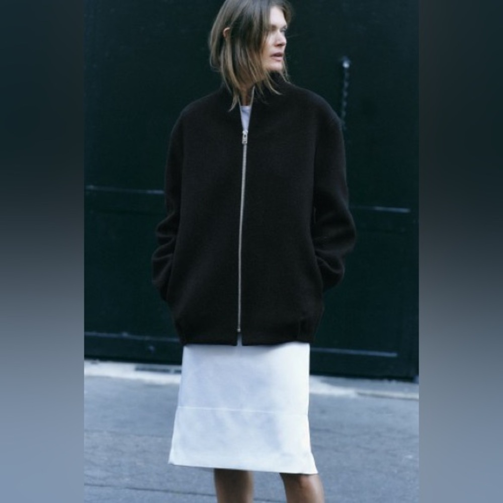 NWT ZARA MANTECO WOOL COAT